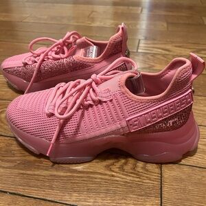 Steve Madden Sparkling Pink Sneakers